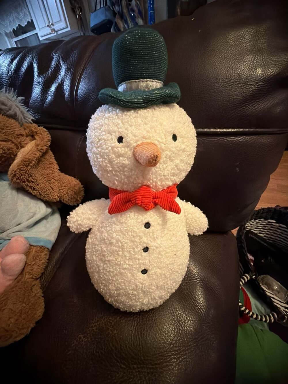Cloud Island Plush Snowman Stuffed Animal Toy